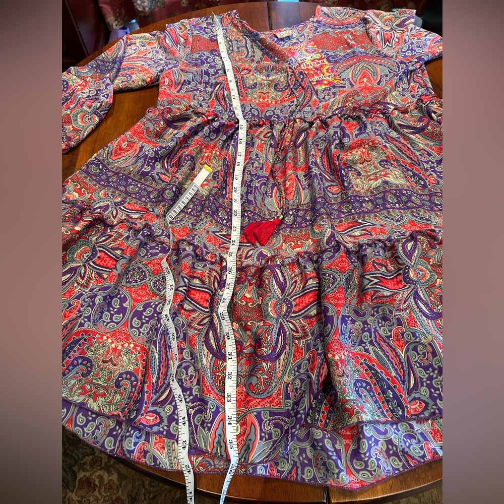 Colorful Paisley Dress - Picture 13 of 15